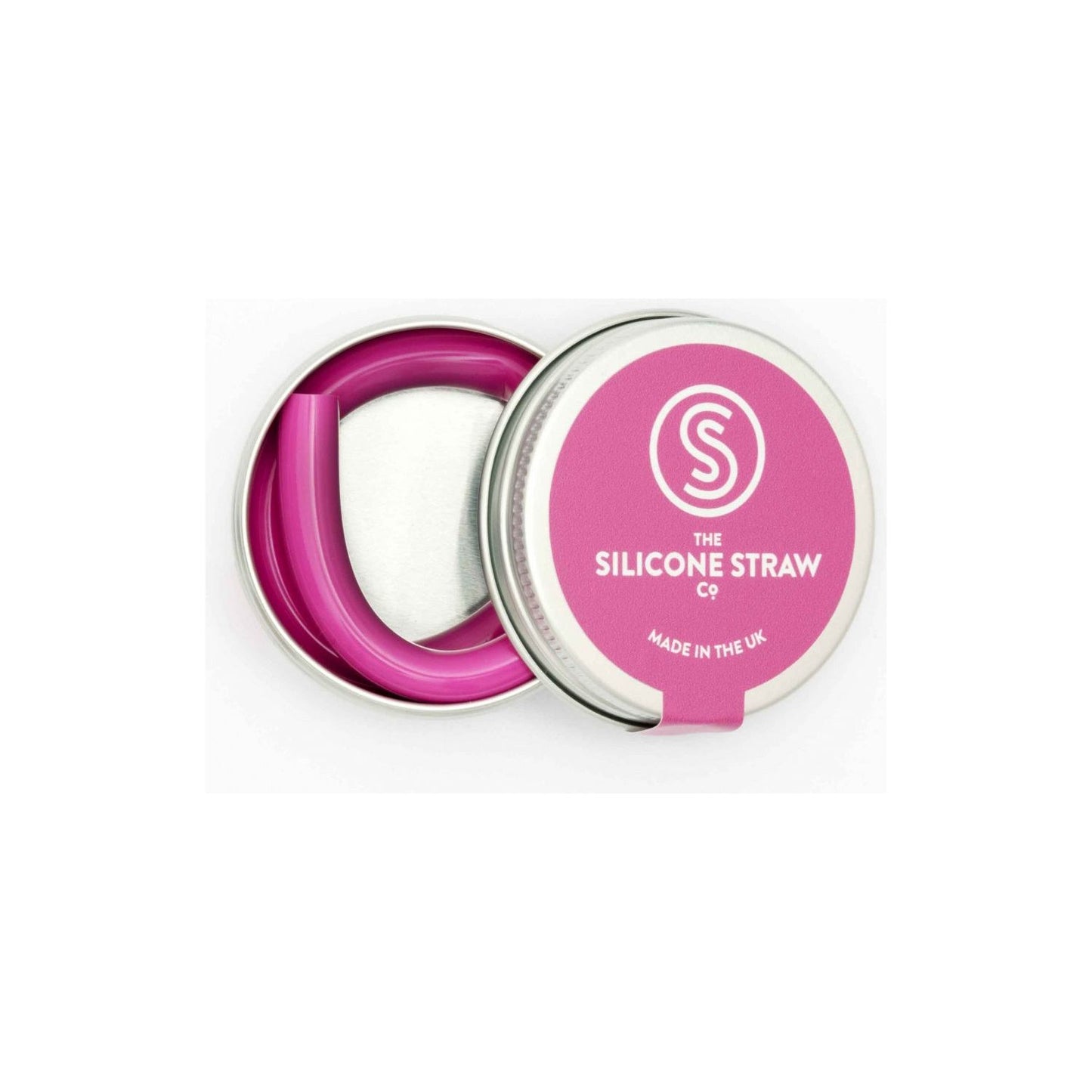 Reusable Silicone Straw in Travel Tin