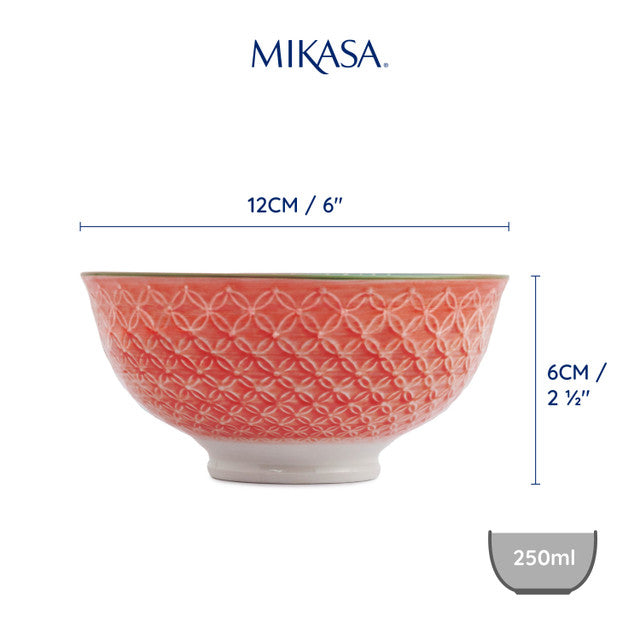 Mikasa Grey Floral Stoneware Nibble Bowl, 12cm