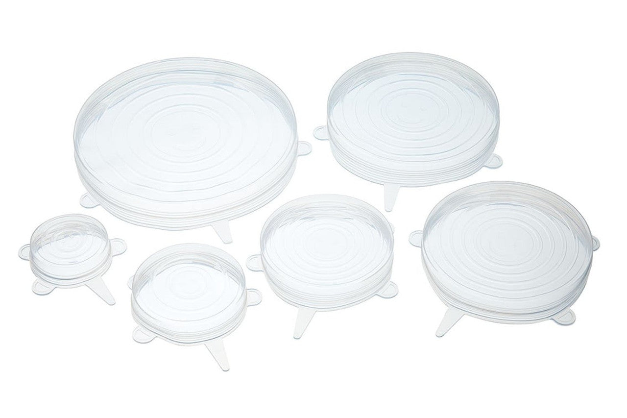 KitchenCraft Set of Six Silicone Lids