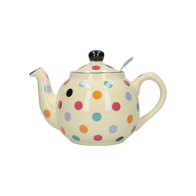 London Pottery Farmhouse 4 Cup Teapot Multi Spot