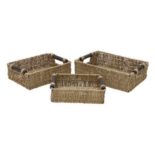 Seagrass Rectangular Storage Baskets