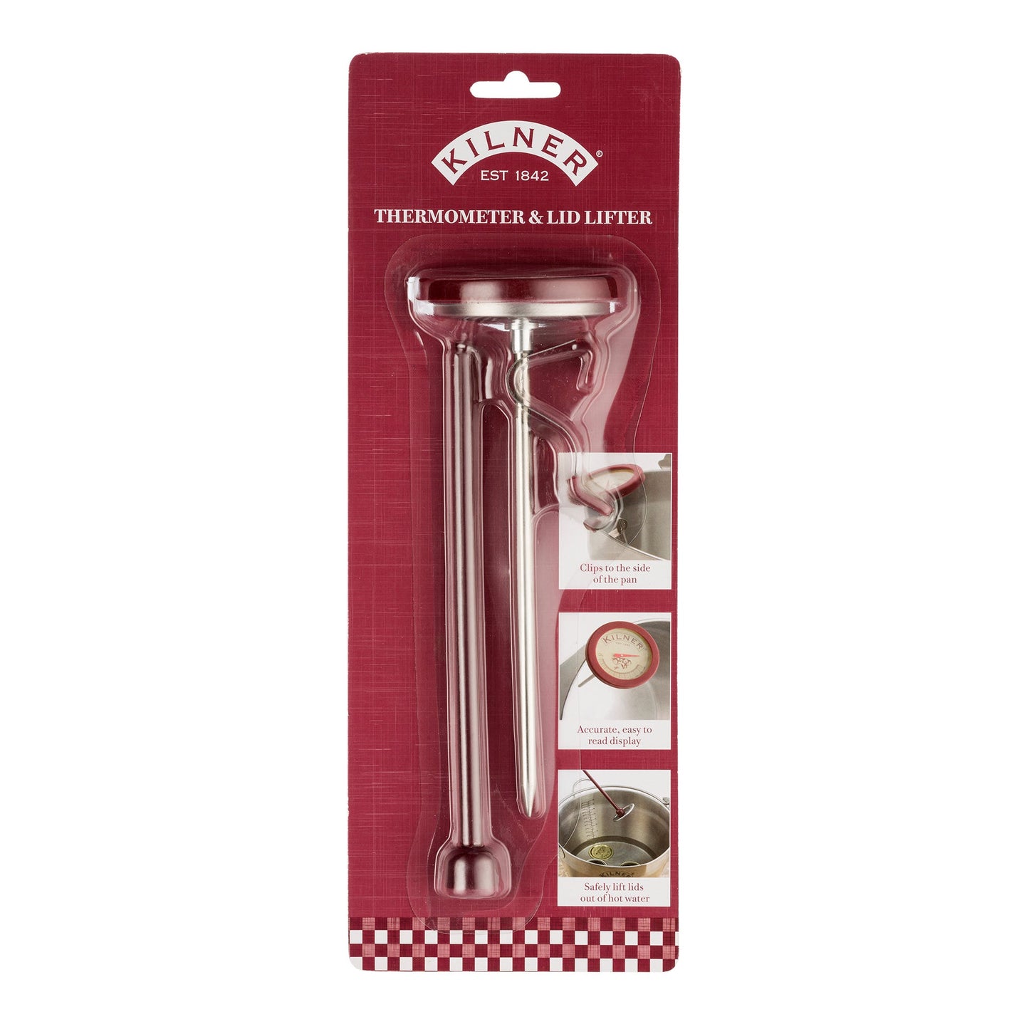 Thermometer And Lid Lifter