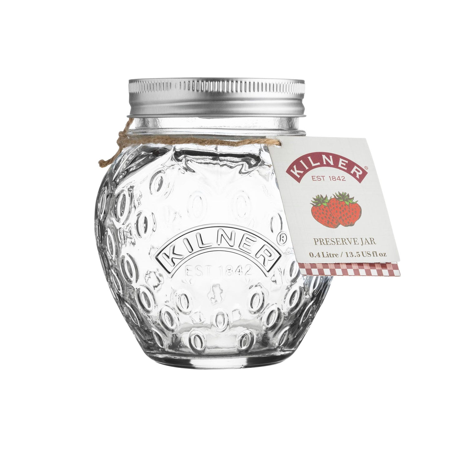 Strawberry Fruit Preserve Jar