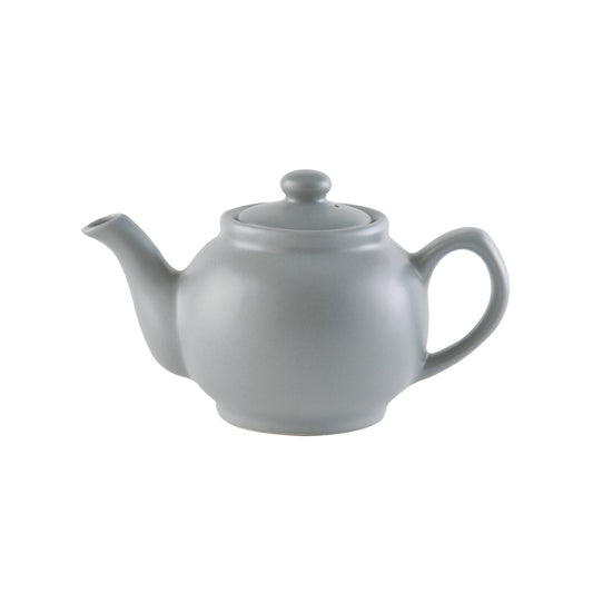 Grey Matt 2cup Teapot