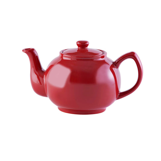 Red 6cup Teapot