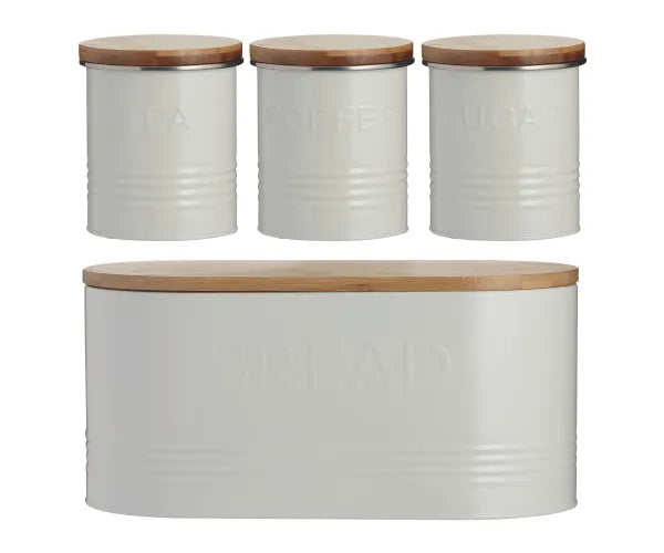 Typhoon Essentials Cream 4 Pce Storage Set