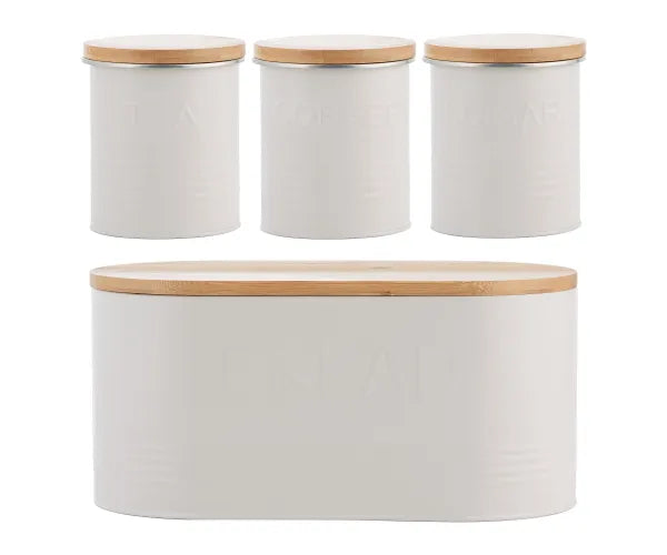 Typhoon Essentials Oatmeal 4 Pce Storage Set