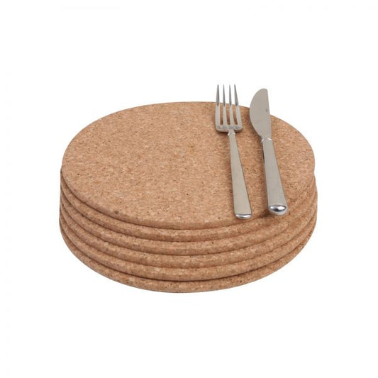 Set Of 6 Round Table Mats