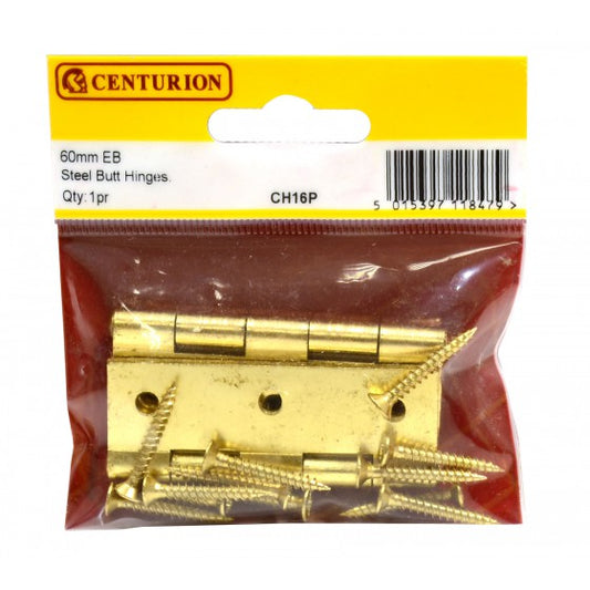 63mm EB Steel Butt Hinge (1 pair)