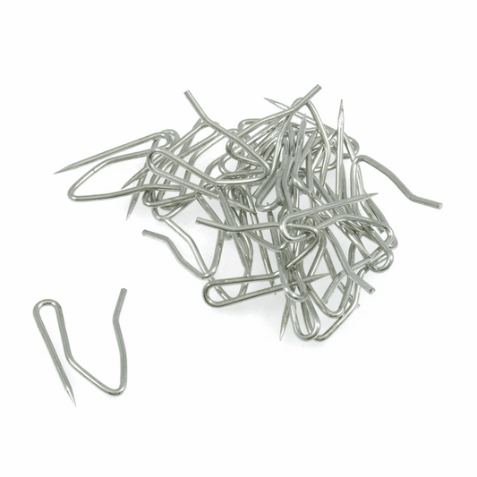Pin Hooks: Pack of 25: Silver