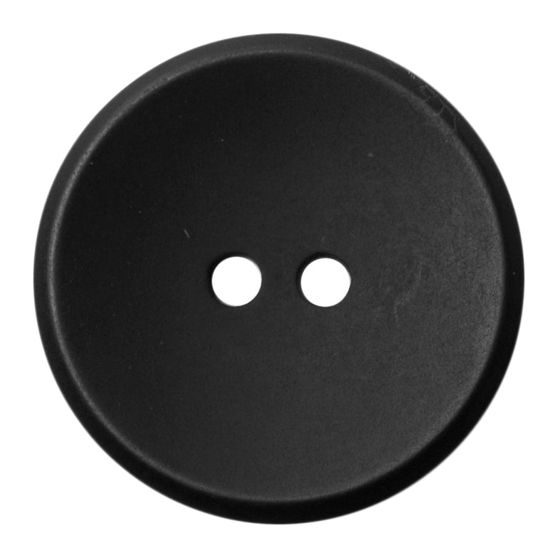 Black 2 Hole Button 25mm