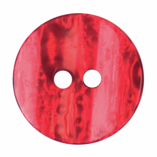 Slight Curve Button Red