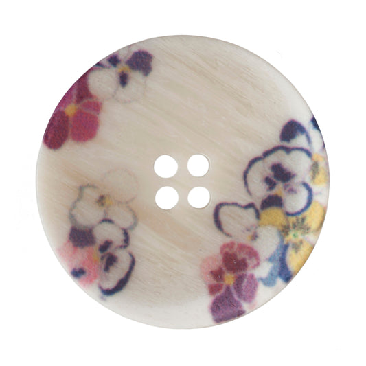 Flora 4 Hole 23mm Button