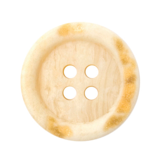 Natural Rimmed 18mm 4 Hole Button