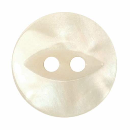 Fisheye Cream 15mm Button