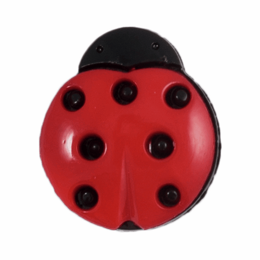 Ladybug Button 15mm