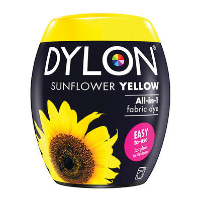 Sunflower Yellow Machine Dye Pod