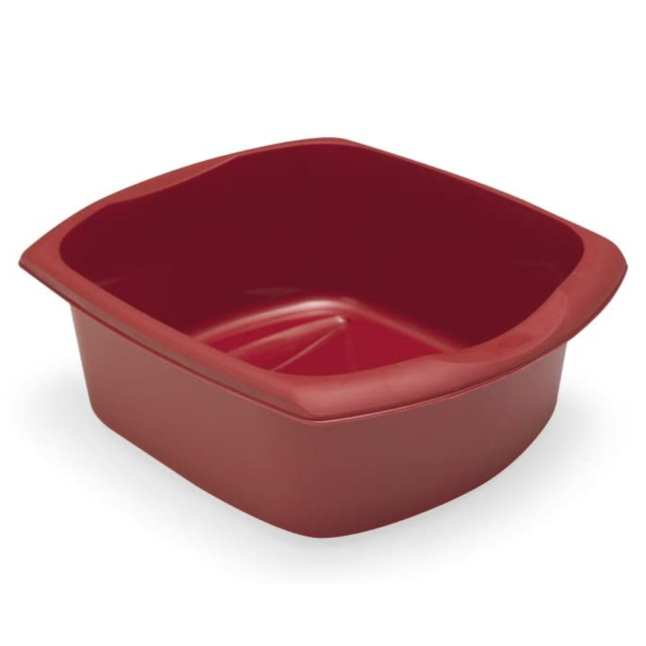 Red Rectangular Bowl