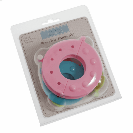 Pom Pom Maker Set (4 Piece)