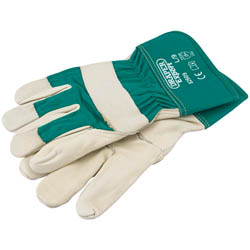 Premium Leather Gardening Gloves Large
