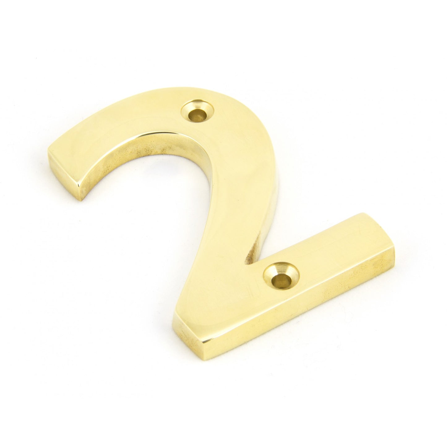 Polished Brass Numeral