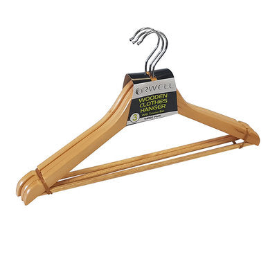 Orwell Wooden Hangers 3 pk