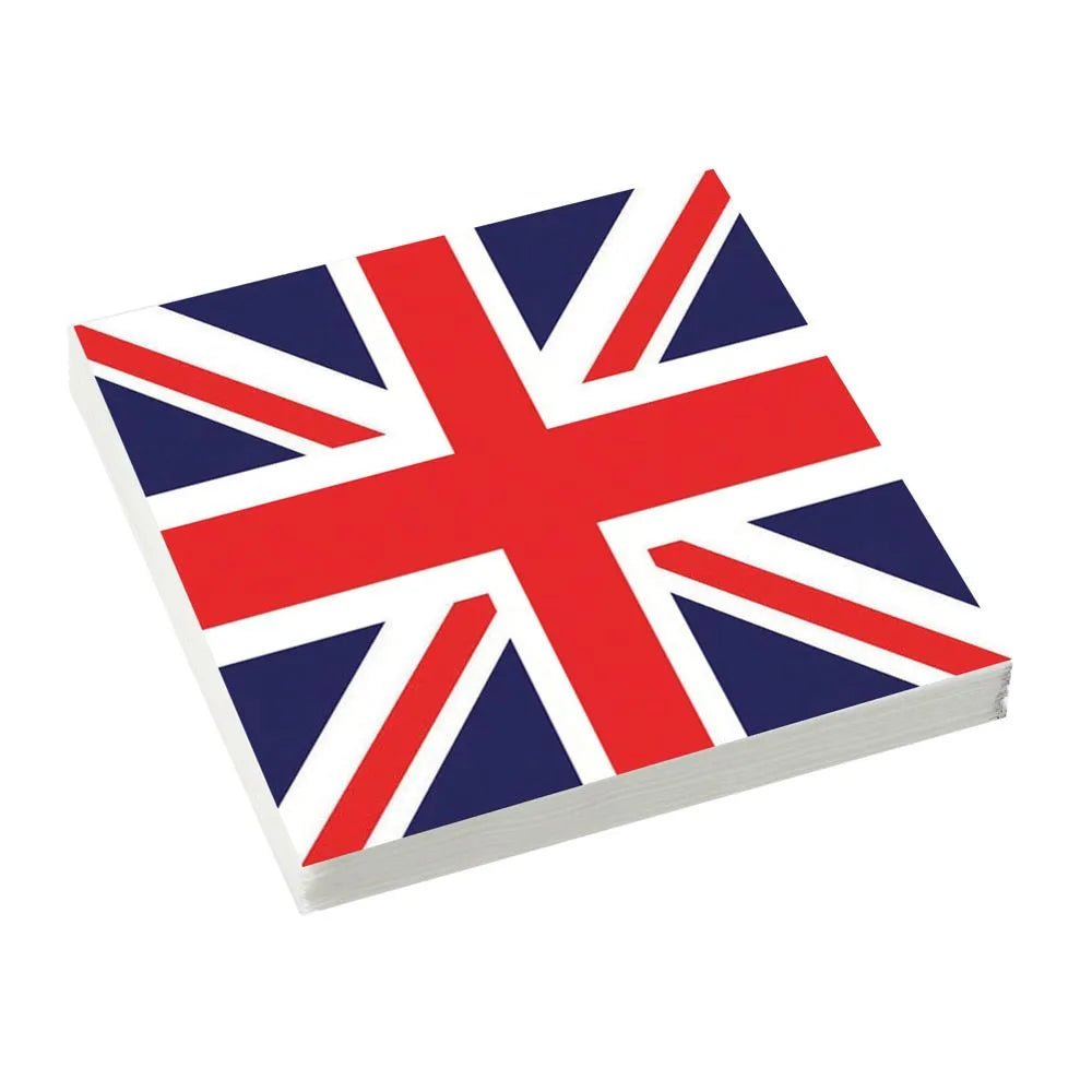 Union Jack 3 Ply Napkins
