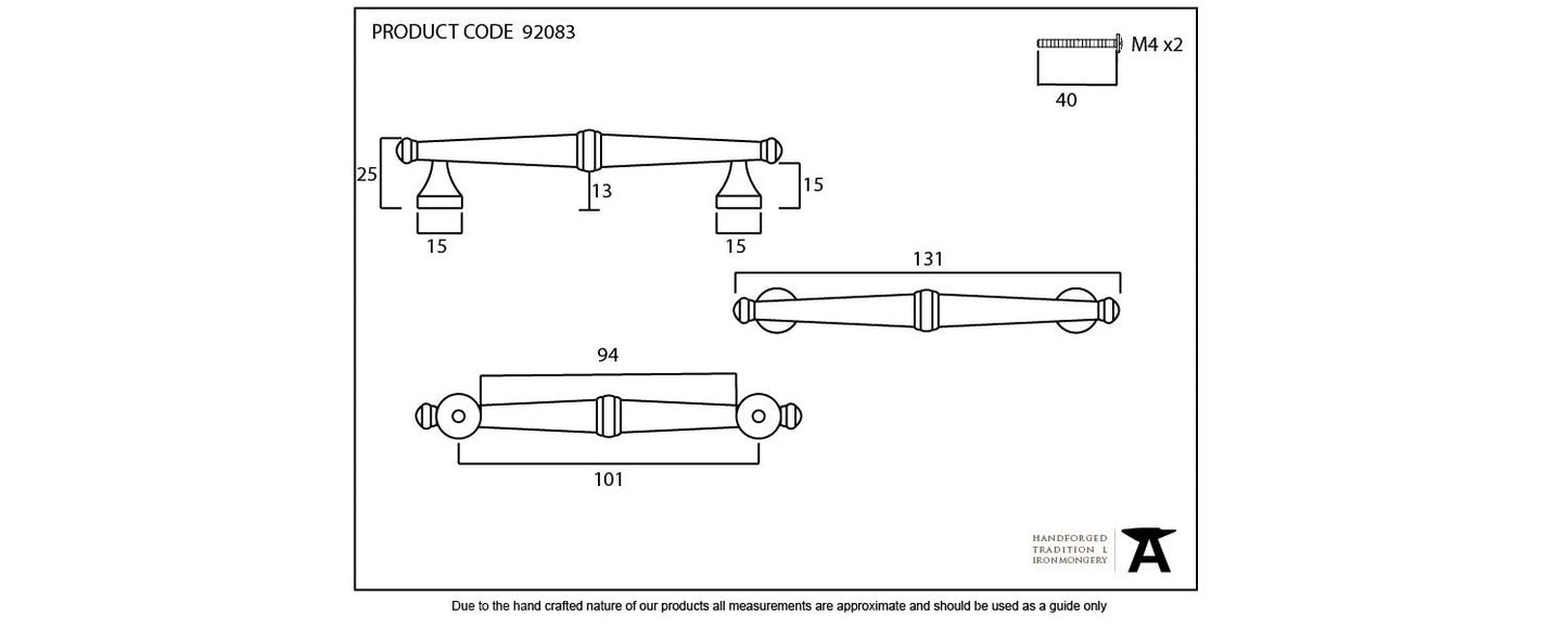 Polished Nickel Regency Pull Handle