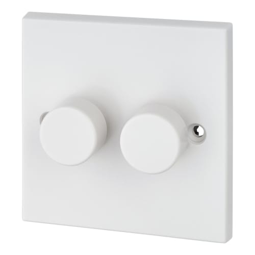 2 Gang 2 Way Dimmer Switch 400w