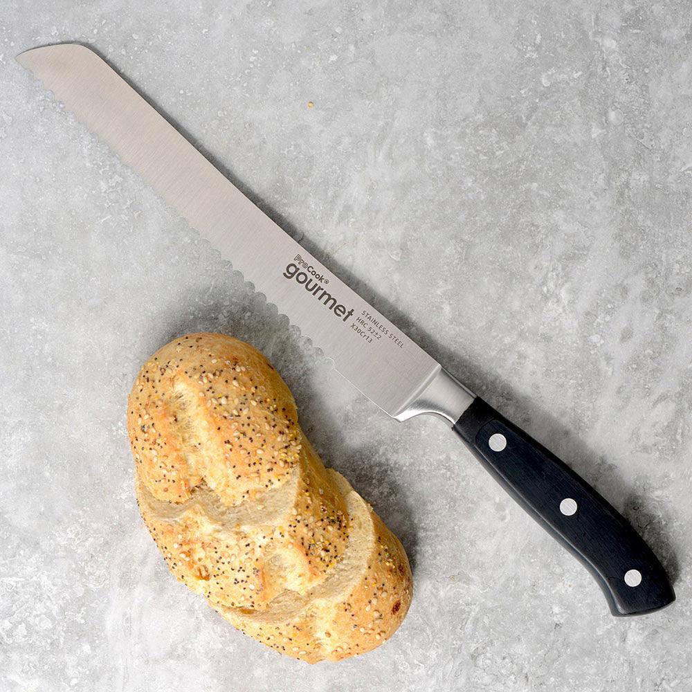 Chef Aid 8" Bread Knife with Soft Grip Handle