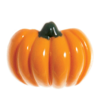 Buttons: Pumpkin: 18mm: Orange