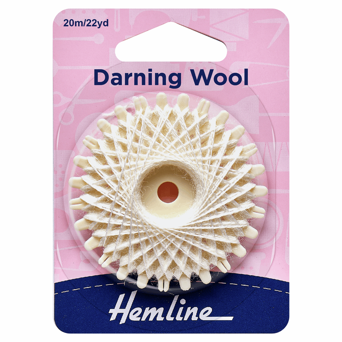 Darning Wool: 20m: White