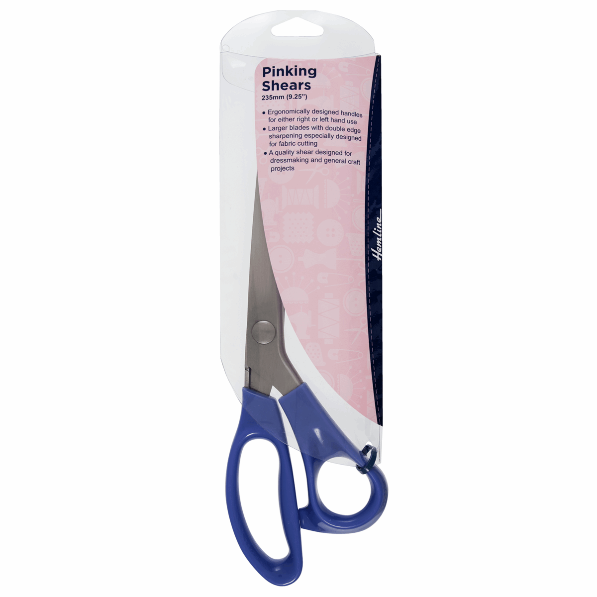 Scissors: Pinking Shears: 23.5cm/9.25in