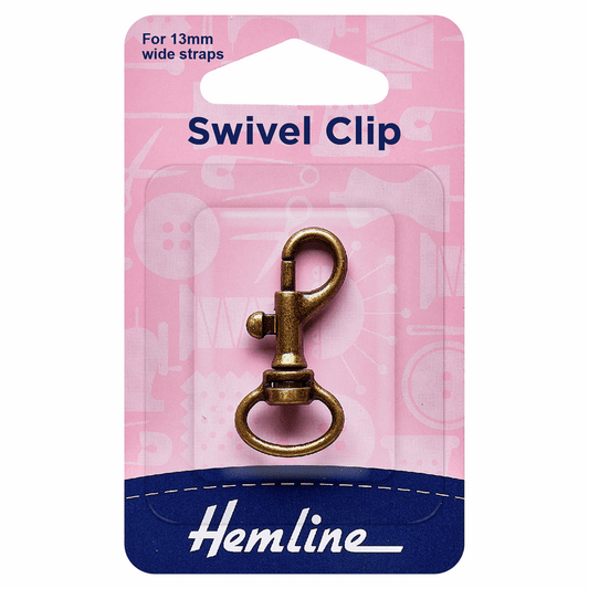 Swivel Clip: Bronze