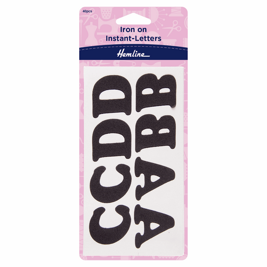 Iron On Instant Letters