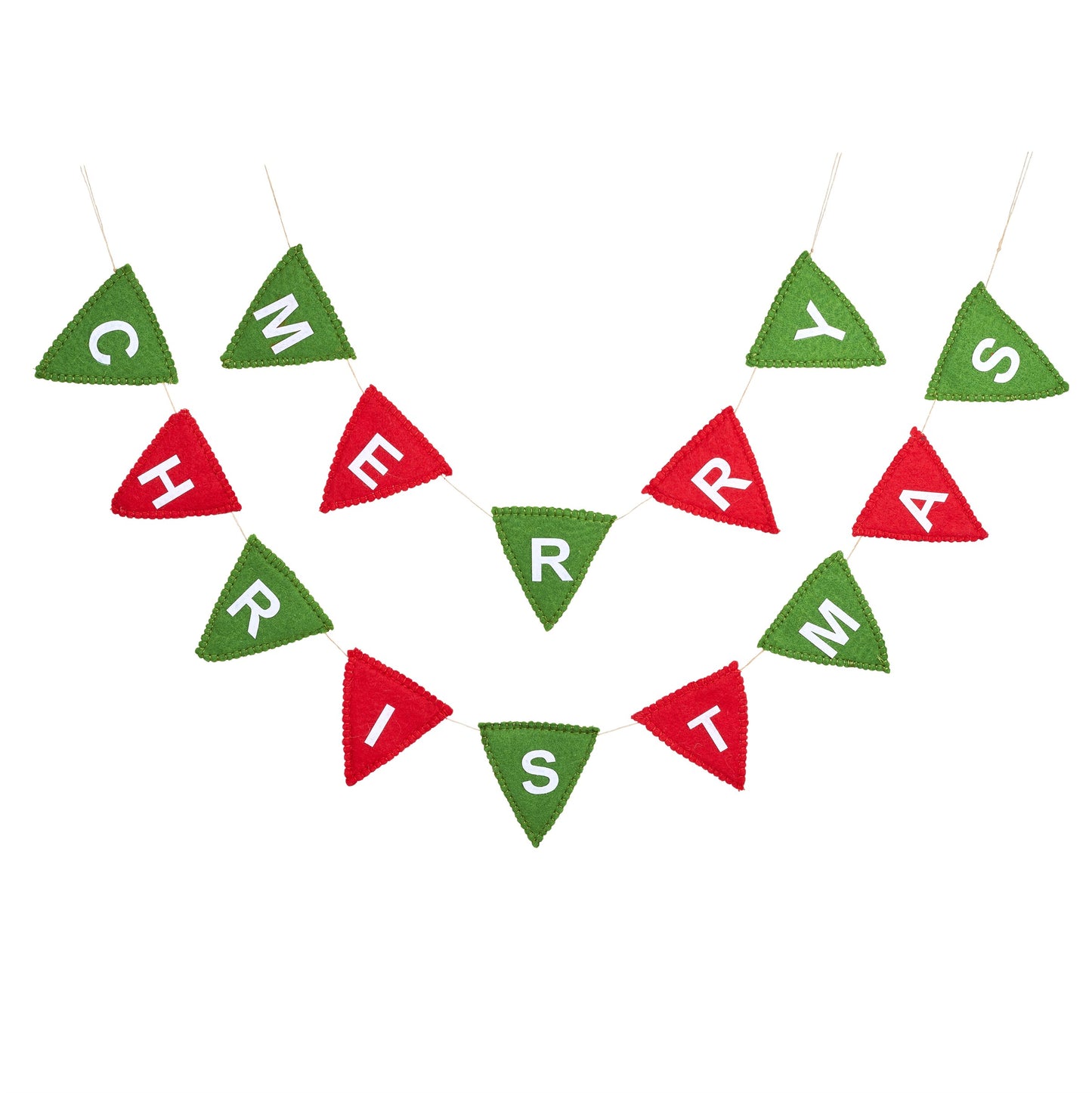 Merry Christmas Felt Bunting