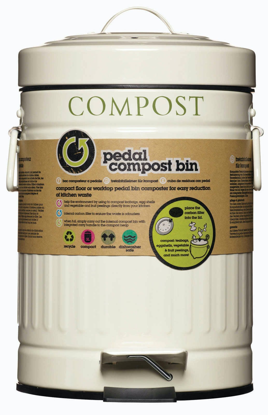 Compost Pedal Bin 