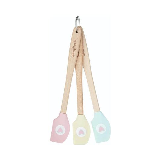 3 Piece Mini Spatula Set