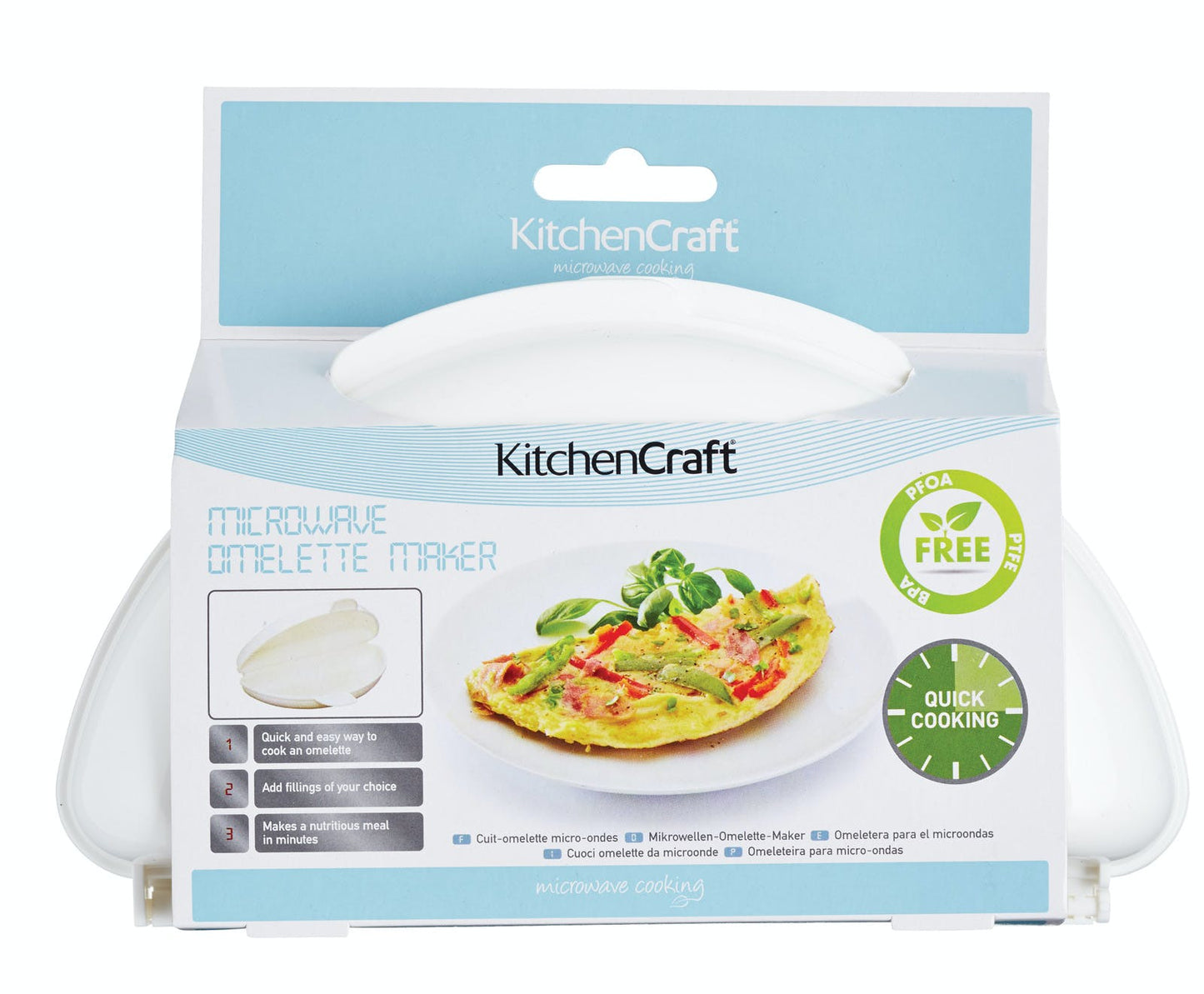 KitchenCraft Microwave Omelette Maker