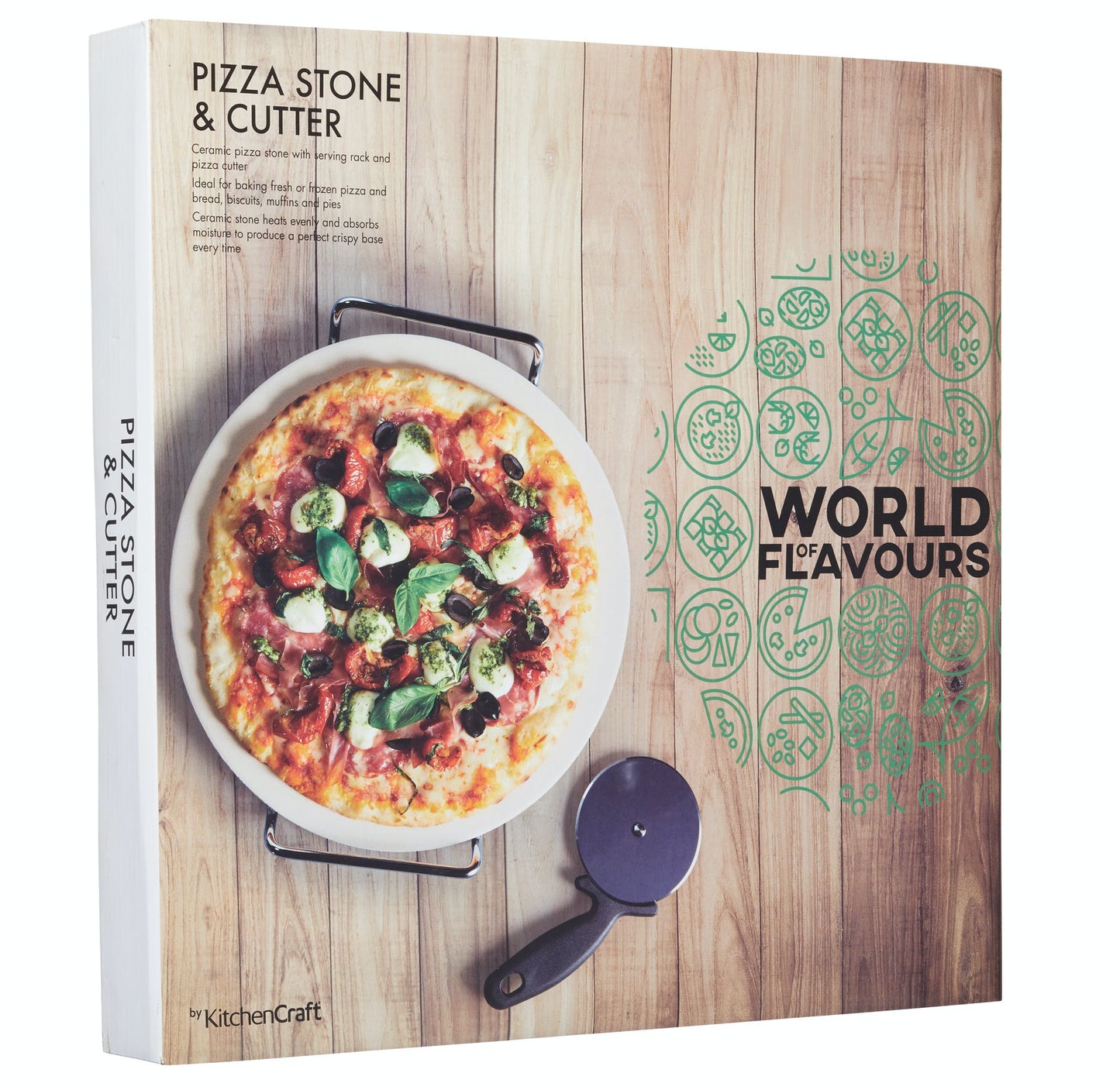 Italian Pizza Stone Set