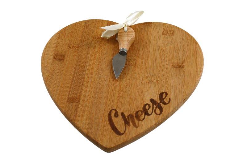 Heart Shape Cheese Board
