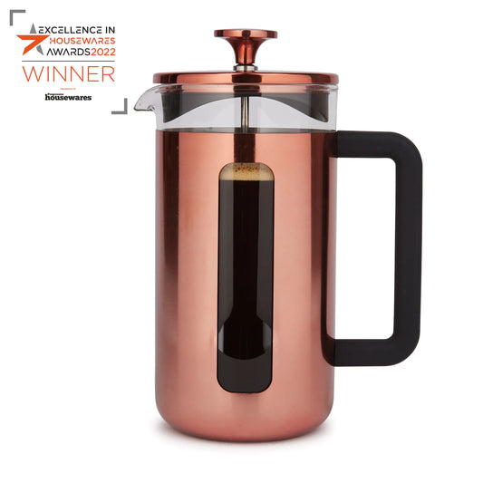 La Cafetière Pisa Cafetiere, 8-Cup, Copper