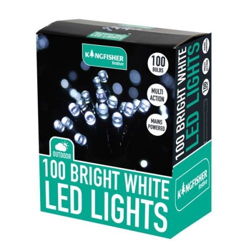 50 LED String Lights Battery Operated Warm White