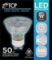 LED TCP Dimmable 5.5w (50W) GU10 Cool White
