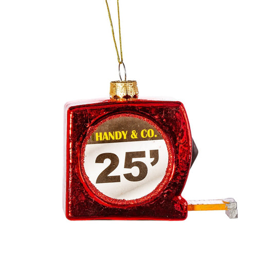 Tape Measure Shaped Bauble