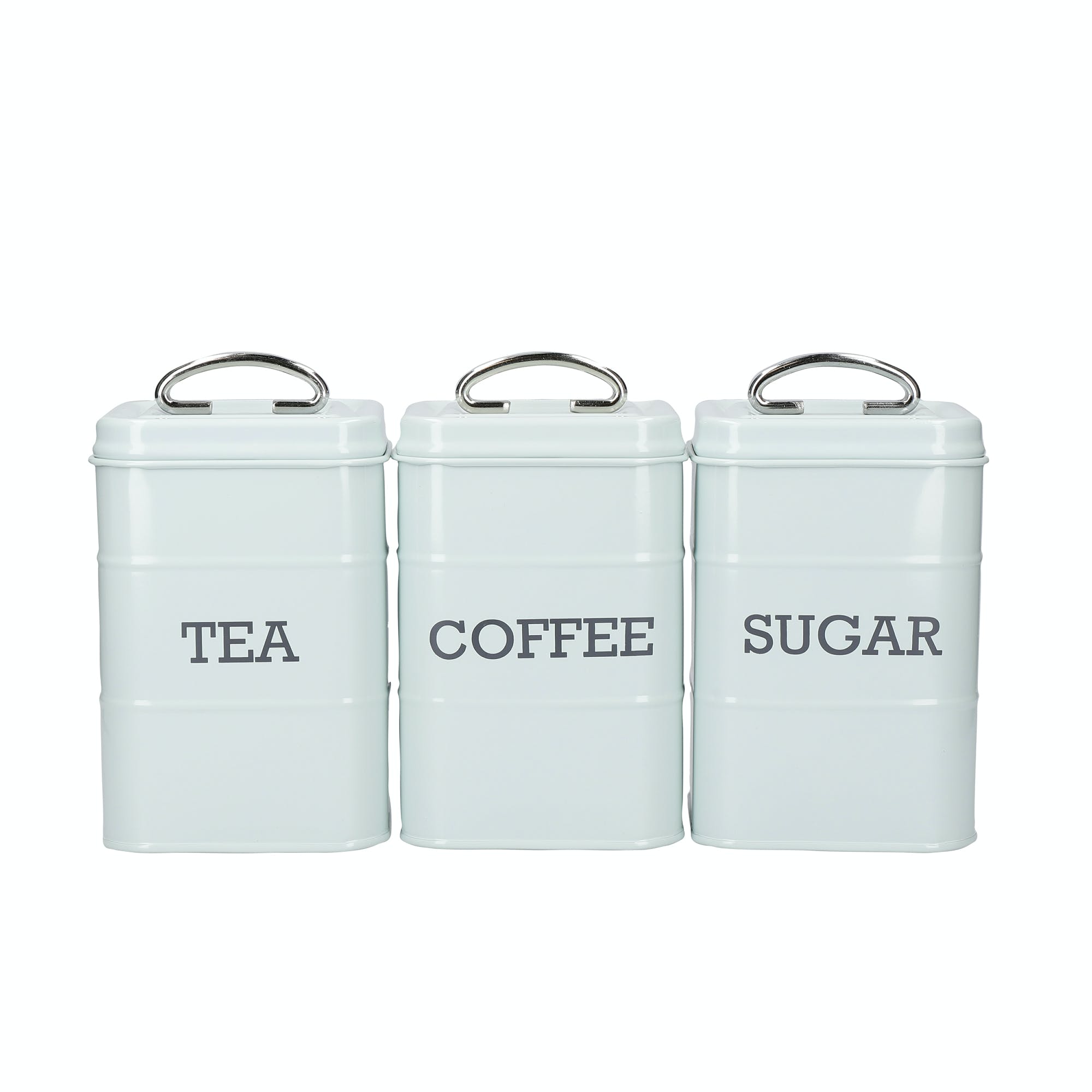 KitchenCraft Living Nostalgia Tea, Coffee & Sugar Canisters Antique Cream main image 0