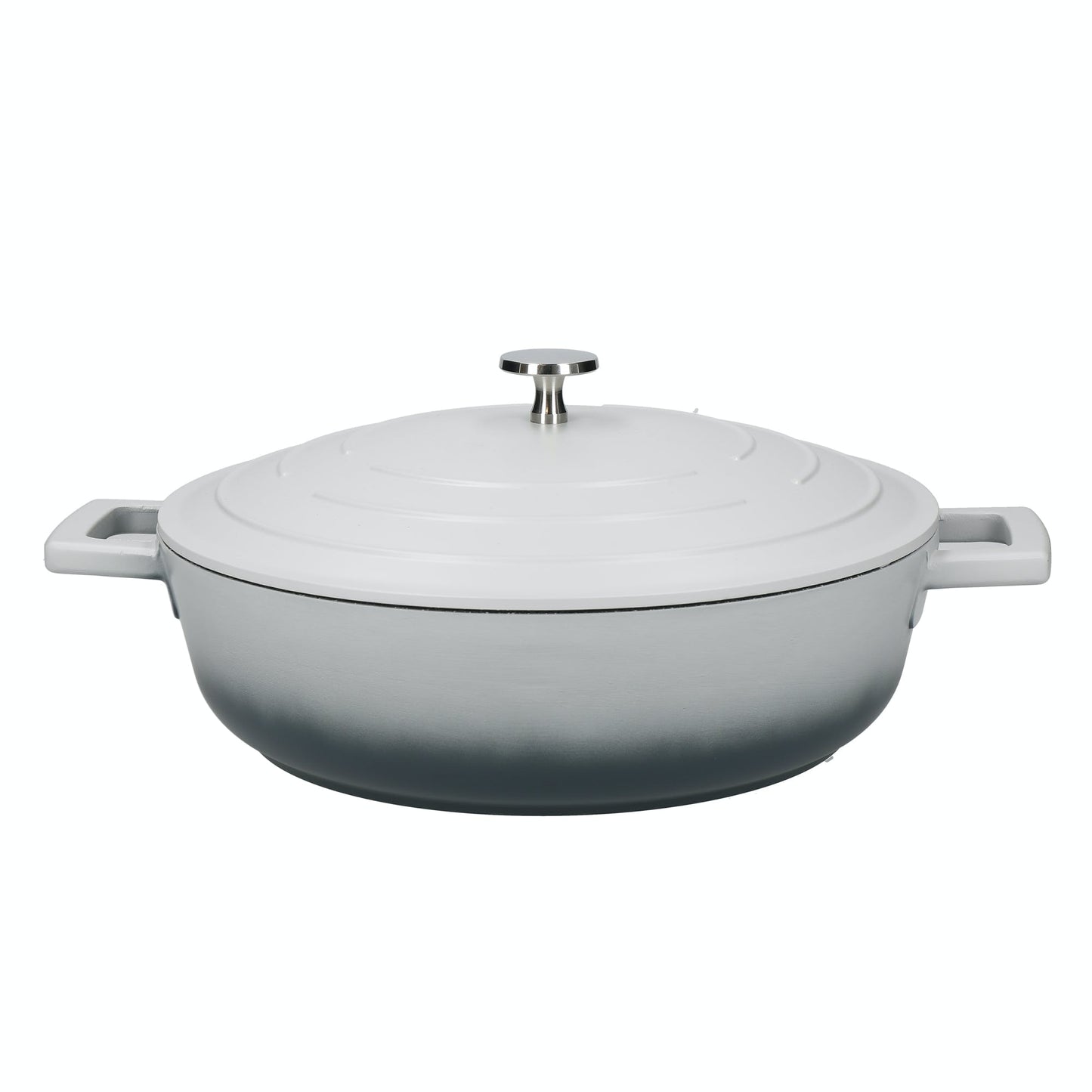 Shallow 4 Litre Casserole Dish with Lid