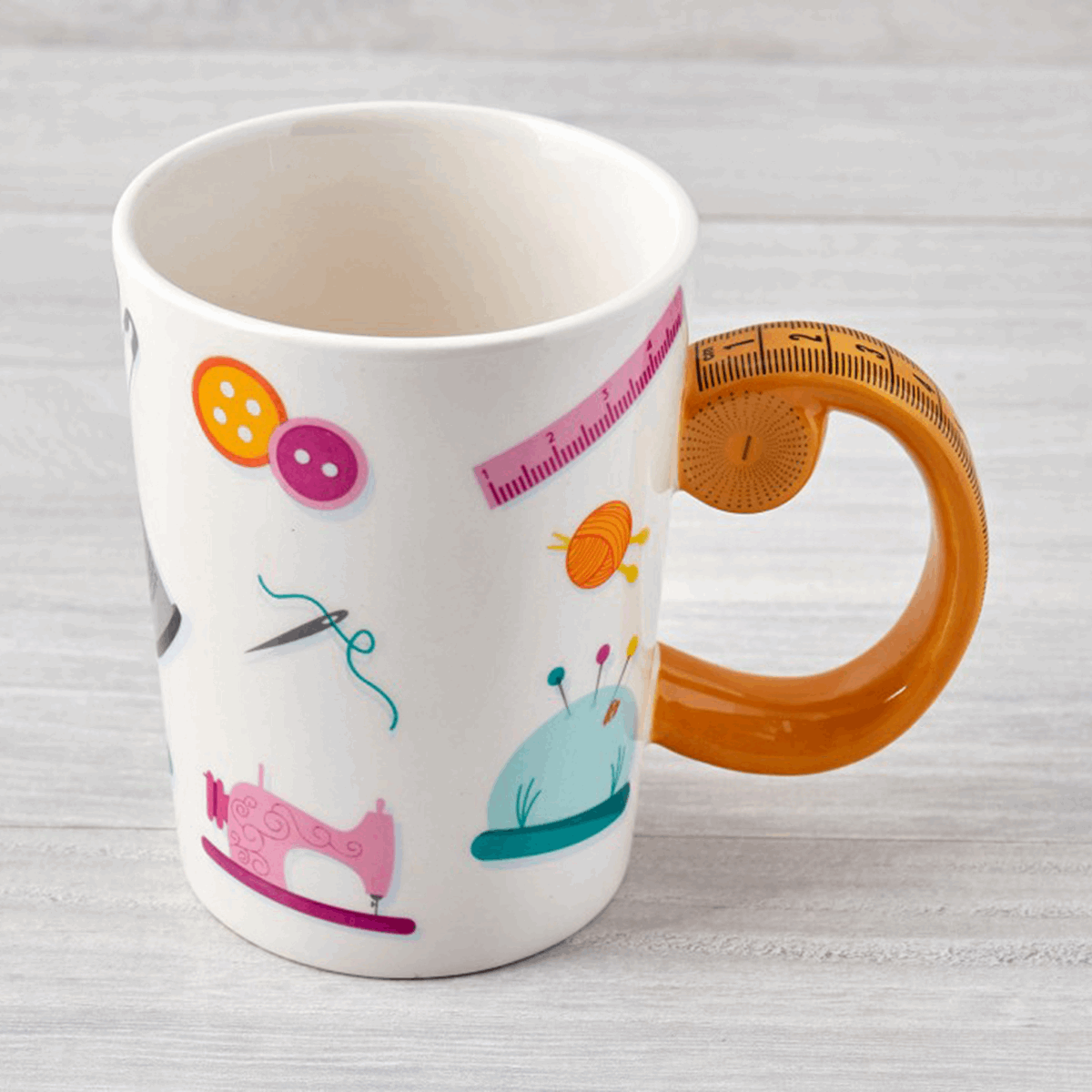 Mug: Tape Measure Design