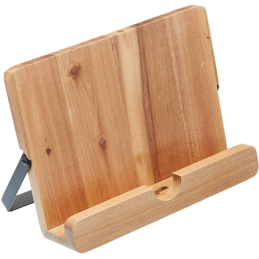 Acacia Wood Cookbook / Tablet Stand