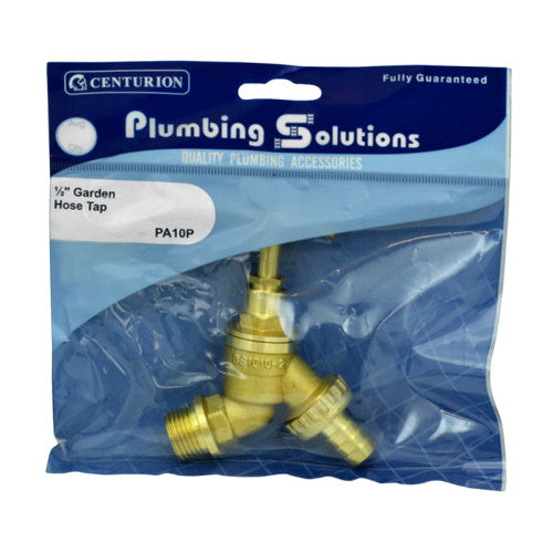 Garden Hose Tap, Brass, 1/2 "